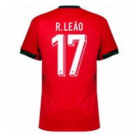 Fotbalové Dres Portugalsko Rafael Leao #17 Domácí ME 2024 Krátký Rukáv